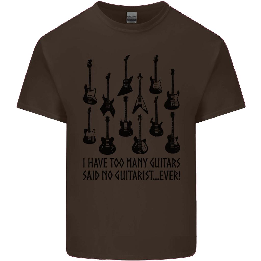 I Have Too Unisexy Guitars Funny Guitarist Unisexs Light Cotton TShirt