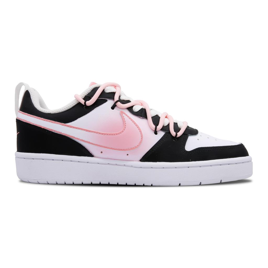 Nike Court Borough Low top Skateboard Shoes GS Black BQ5448-100(Team60-)