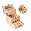 59Slots Essential Storage Box Wooden Oil Case Organizer Container Aromatherapy