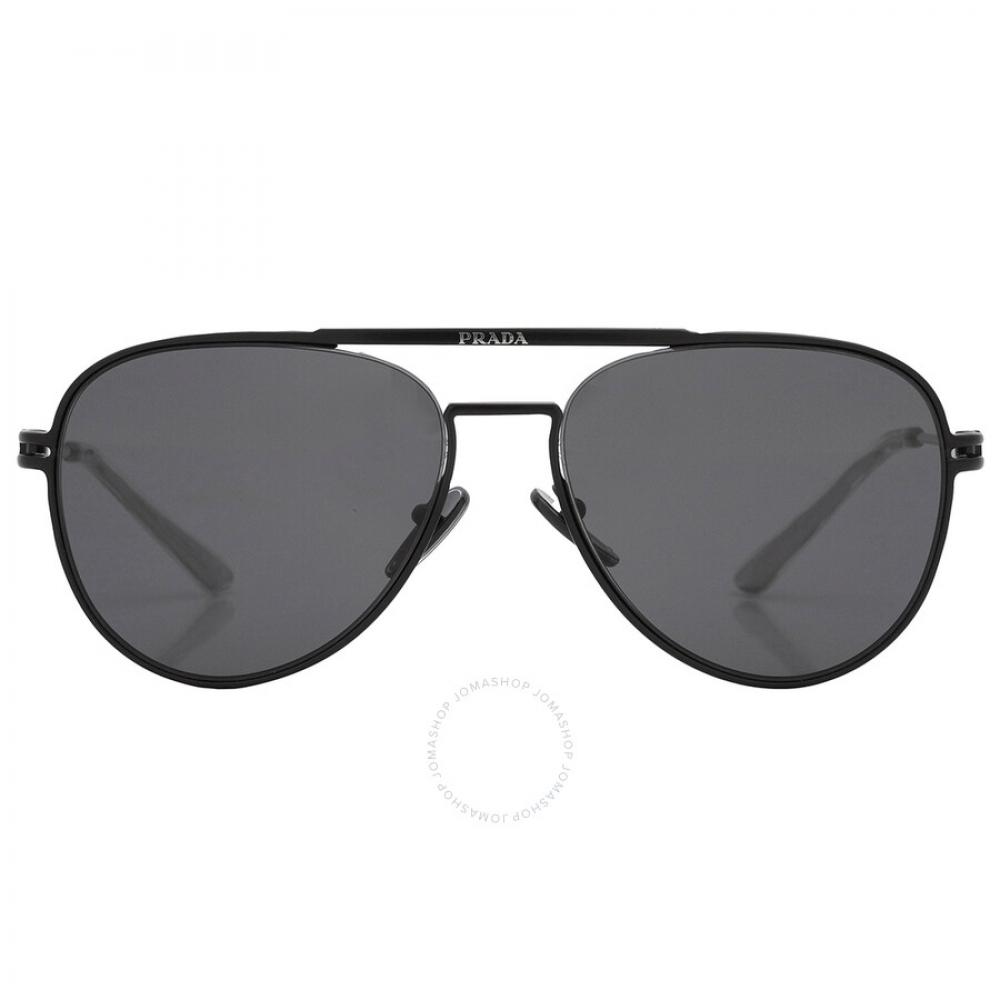 

Чоловічі сонцезахисні окуляри Prada Grey Pilot S Pr 54zS 1bo5S0 57