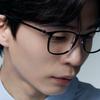 Alloaiweeo [Air Flex] Al6404 0909G Airflex Ultra-Lightweight_Black Office Square Frame_Blue Light Lens Selection