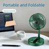 Foldable Mini Electric Fan Super Quiet Small Fan Portable Desktop Fan  Student Dormitory