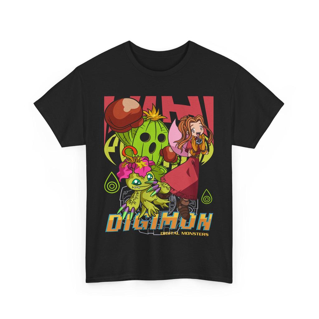 Guilmon Digimon Adventure Anime Tshirt Mens and Womens Summer Cotton Comfortable Loose Fashion Short Sleeve Top