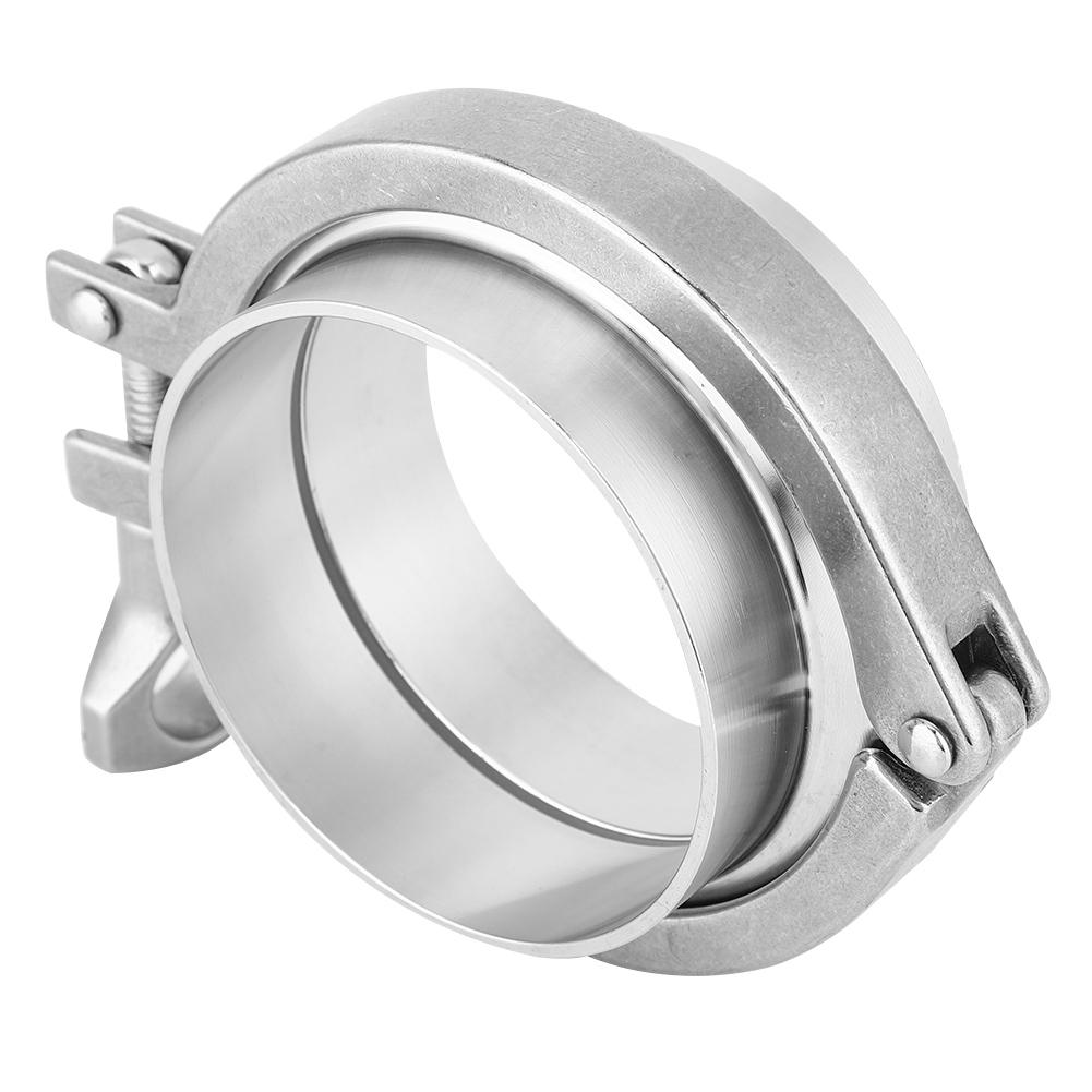 nobrands Samfox 3 Inch Clamp 76mm Pipe OD Sanitary Stainless Steel Ferrule Union Set Homebrew nobrands Samfox 3 Inch Clamp 76mm Pipe OD Sanitary Stainless Steel Ferrule Union Set Homebrew
