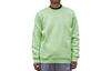 Nike Sweatshirts Men's Neon Green Crew Neck Moderate Regular 916609-383