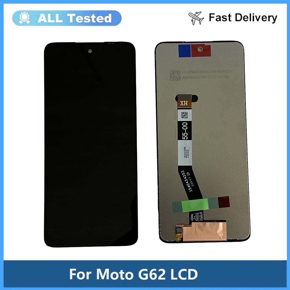 LCD Screen and Digitizer Full Assembly For Moto G62