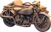 IDAP Technology Japanese Rikuo Type 97 Military Motorcycle with Sidecar 3D Printer Kit PD48212 1/48
