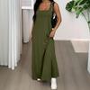 Completo da Donna Due Pezzi Abito Canotta Casual Largo Senza Maniche Outfit Estivo Tessuto Leggero Morbido Vestibilità Comoda