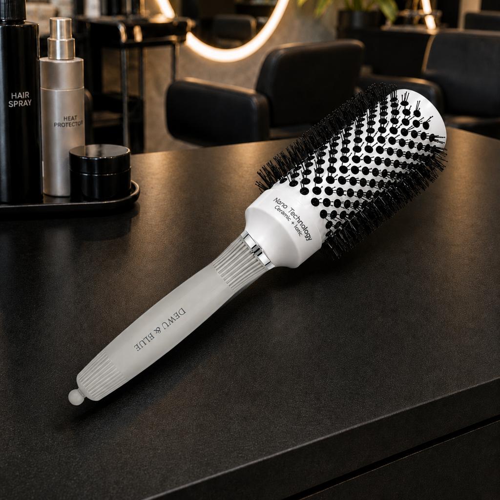 Ceramic Thermal Hair Brush for Styling with Ionization 32mm