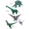 3 Books Terrestrial Animals and Aerial Creatures Series Paper Folded Art Book Handmade Origami Guide Books