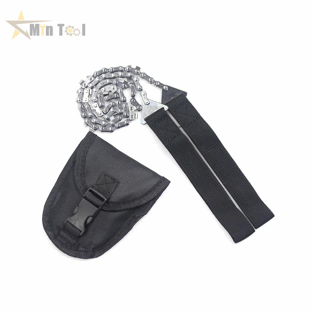 Hand-drawn Wire Saw Field Mountaineering Life-Saving Chain Saw Tool Multi-function Saw Chain Pocket Chain Saw Hand Tool