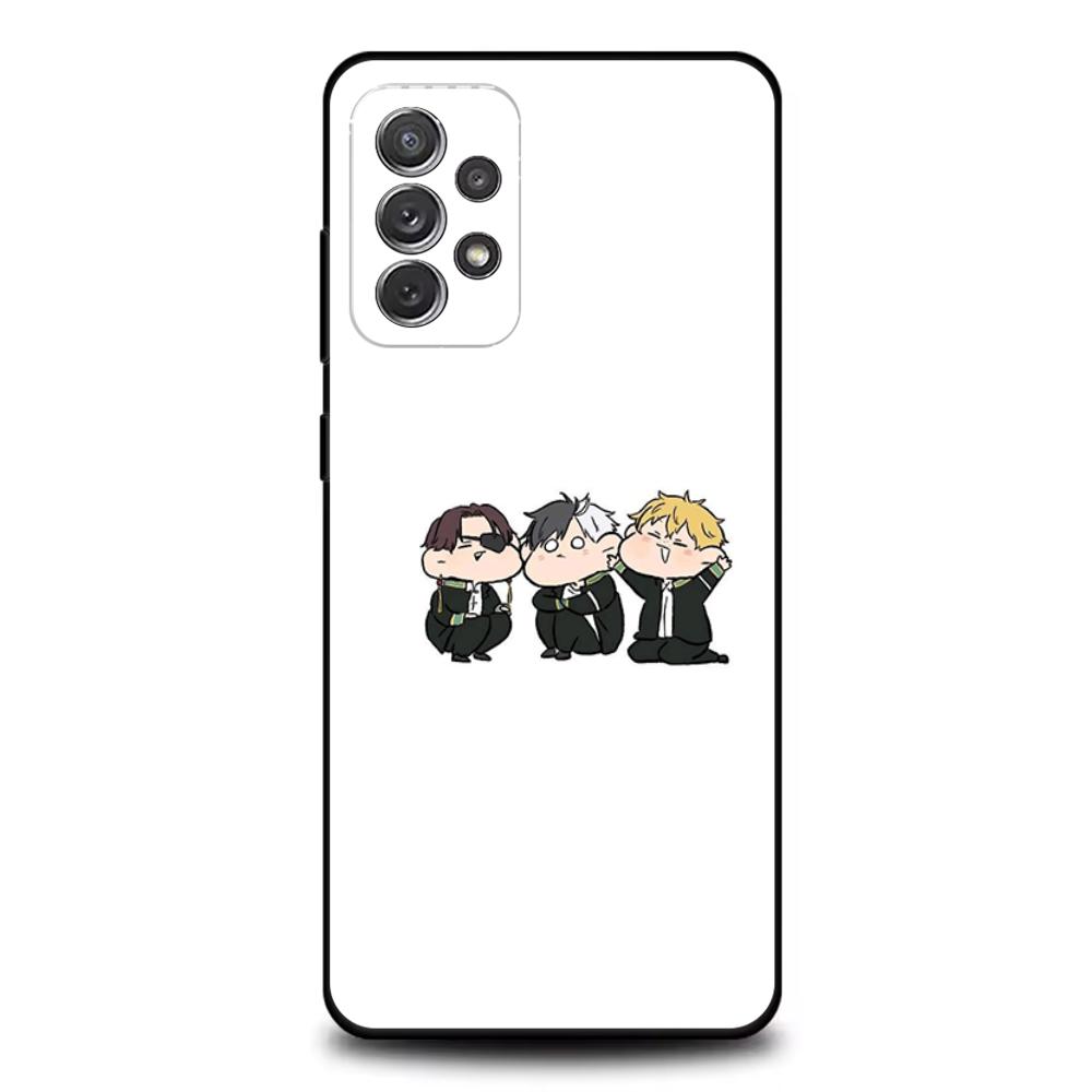 Anime Wind Breaker Sakura Phone Case For Samsung S25,S24,S21,S22,S23,S30,Ultra,S20,Plus,Fe,Lite,Note,10,9,5G Black Cover