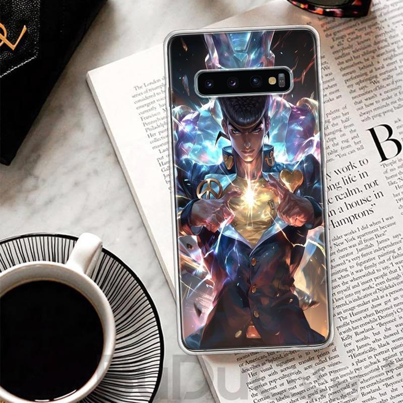 JoJo Adventure Higashikata Josuke Cover For Samsung Galaxy S8 S9 Plus S10 Lite Note 8 9 10 Pro 20 Ultra S7 Edge M11 M21 M32 M51