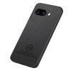 For Google Pixel 9a Leather Phone  Back Cover with Cloth Texture