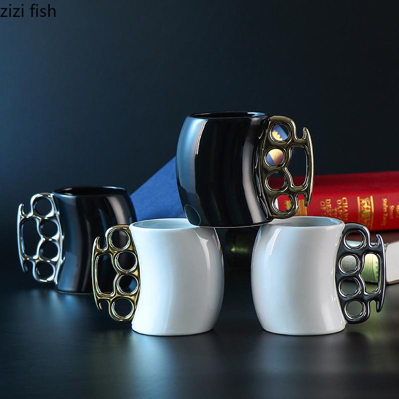 Creative Ring Ceramic Mug Irregular Water Cup Coffee Mug Oat Breakfast Cups Afternoon Tea Cup Milk Mug Milk Tea Cups Tea Mugs