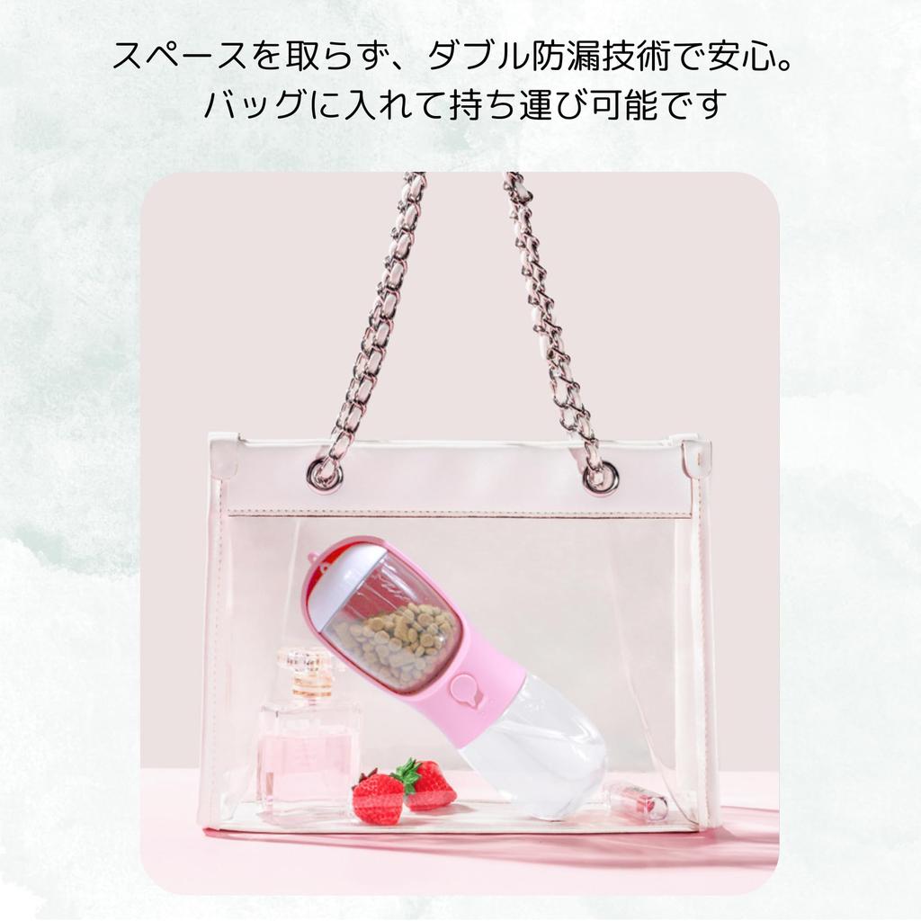 NASSIA Pet Water Bottle with Activated Carbon, Prevents Heatstroke for Dogs, Perfect for Walks and Outings (Blue)