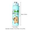 800/700ml Leak-Proof Water Bottle Cute Capybara Water Cup with Carry Strap Portable for Sports Fitness BPA Free Perfect Gifts