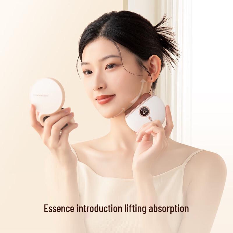 Red Bian Stone Electric Gua Sha Massager Gift Set