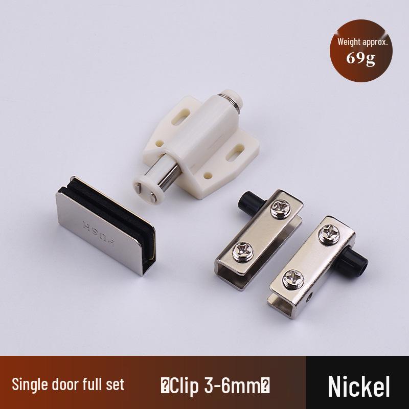 Frameless Glass Door Pivot Hinge for Cabinets with Automatic Opening Mechanism