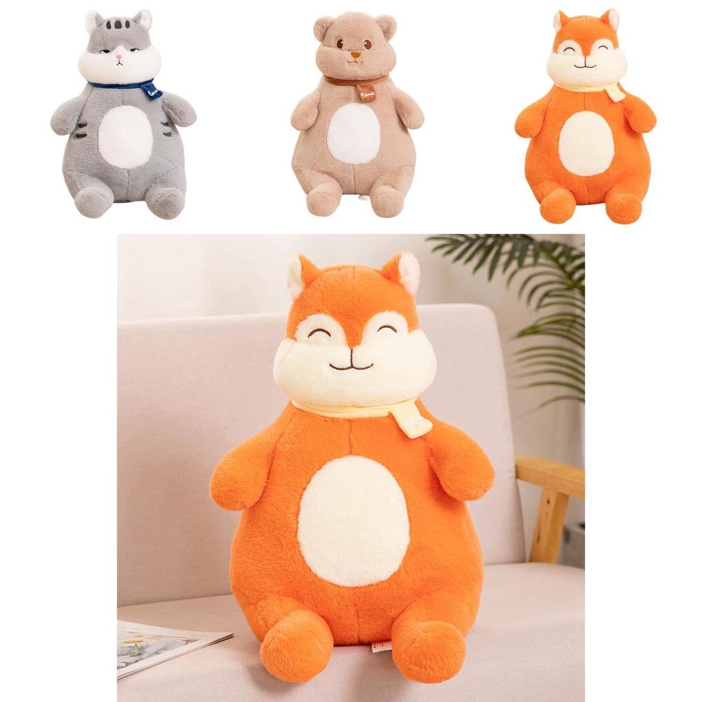 Cute Forest Friends Plush Toy Vivian Bear Leo Fox O Bubble Rabbit And Winky Cat 40cm Height