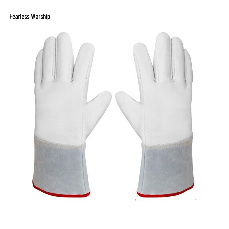 Fearless Battleship Cowhide Antifreeze Cold Storage Gloves