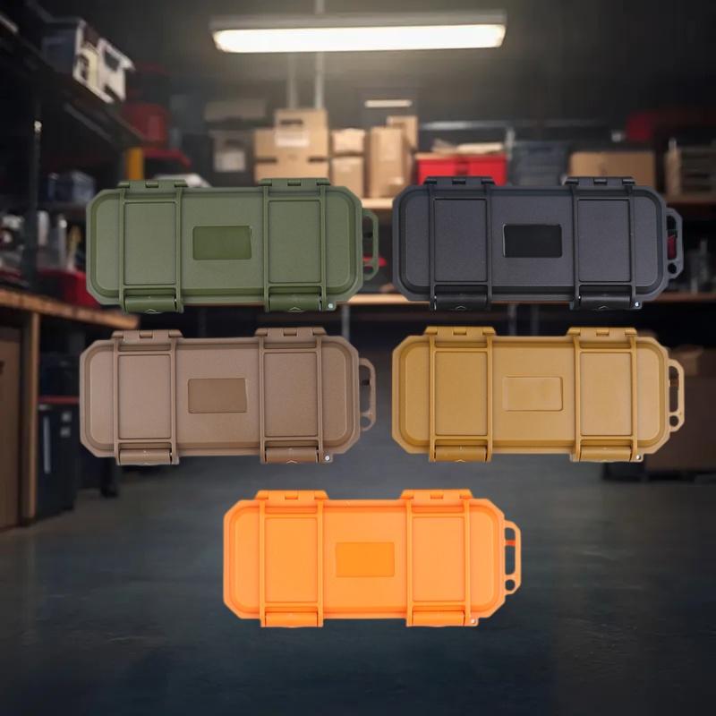 Folding Knife Storage Durable Shockproof Camping Box Sealed Carry Wear Resistant Equipment Dry Case