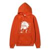 Hunter X Hunter Killua Drink Line Art Hoodie Japanese Text Black Anime Casual Hooded Pullover Sweatshirt