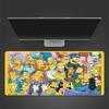 The Simpsons Poster Mouse Pad, Large Gaming Desk Mat, Non-slip XXL Mousepad for Laptop & Tablet, Mini PC Playmat with Stitched Edges