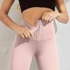 High-Waist Double-Breasted Yoga Leggings for Women - Plus Velvet, Thick, Elastic, Waist Shaper, Hip Lift