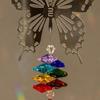Faux Crystal Sun Catcher Decoration Hollow Fairy Tree of Life Owl Butterfly Hummingbird Hanging Ornament Home Office Garden Window Hanging Pendant