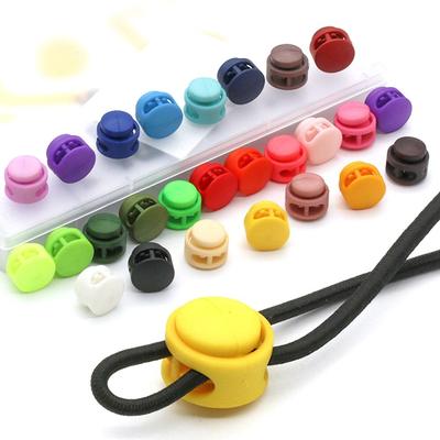 10 ks Paracord Lanyard Pružinová Zarážka na Šňůrku Batoh Sportovní Oblečení Tkanička Taška Díly Příslušenství Svorka na Lano Plast