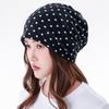 Momoji Mom Hat With Twist Design And Small Polka Dots For Sun Protection And Casual Wear