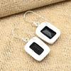 Black Spinel Gemstone Earring Handmade 925 Sterling Silver Jewelry For  Birthday Gift
