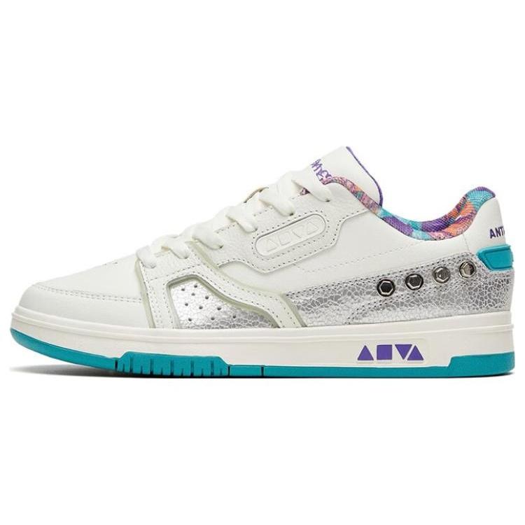 (WMNS) ANTA A-Flashfoam Low White Silver Women s 122329231-1 EU 35.5