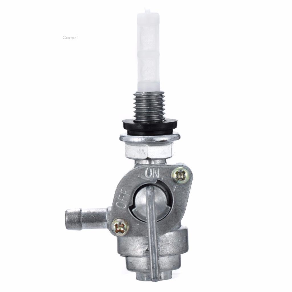 Motorcycle Fuel Valve Petcock Fuel Tank Tap,Universal Plastic Shut Off 1//4 Inline On//Off Fuel Switch Tap for Briggs and Stratton Moto Pit Motorized Bike with 6mm Pipe Hose