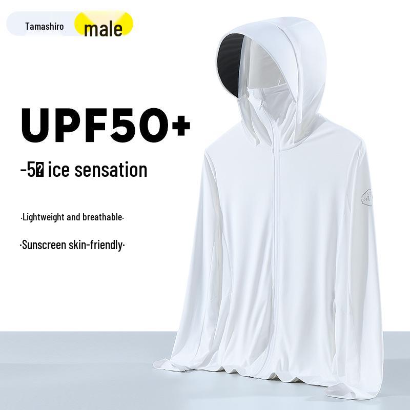 UPF50+ Women's Black Glue Brim Ice Silk Sun Protection Jacket - Breathable Anti-UV Summer Windbreaker.