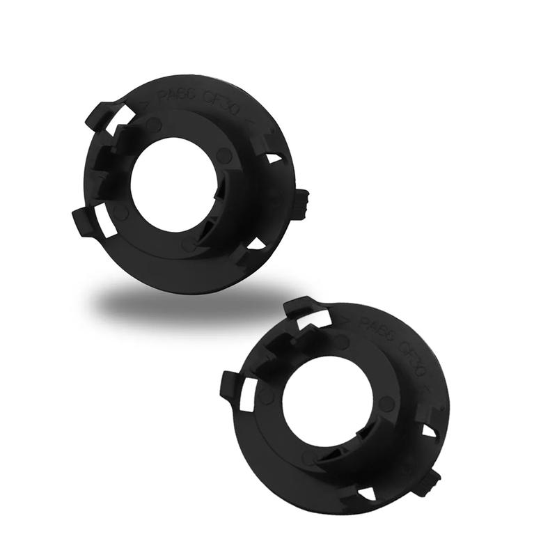 H7 LED Headlight Bulb Adapter Bases Auto H7 Adapter Lamp Holder Socket Base Black Car Accessories For Hyundai Kia 2Pcs