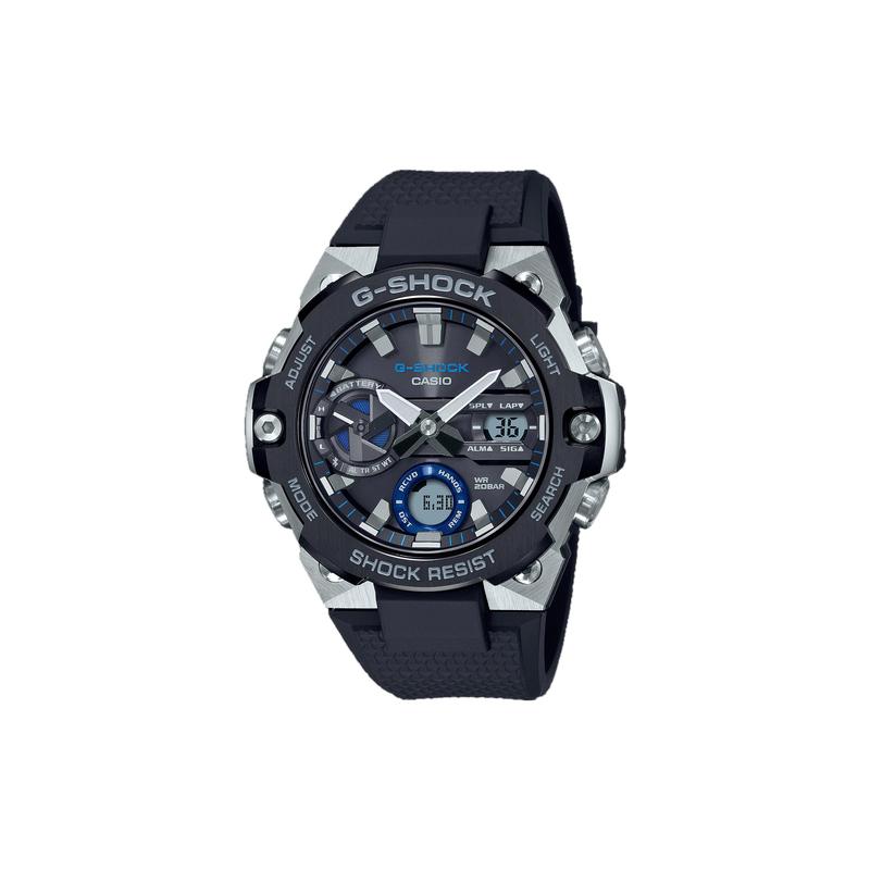 

Casio Casual Fashion Quartz Movement Resin Strap Japanese and Korean Watch Men s Watch Black Dial GST-B400FP-1A2 чёрный
