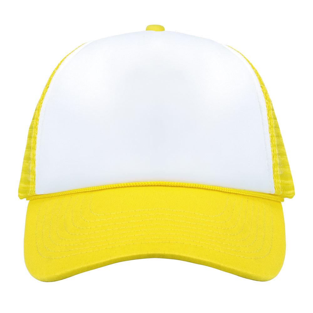 Christmas Sponge Mesh Cap: 6 Pattern Hot Stamped Logo Baseball Trucker with String Sun Visor