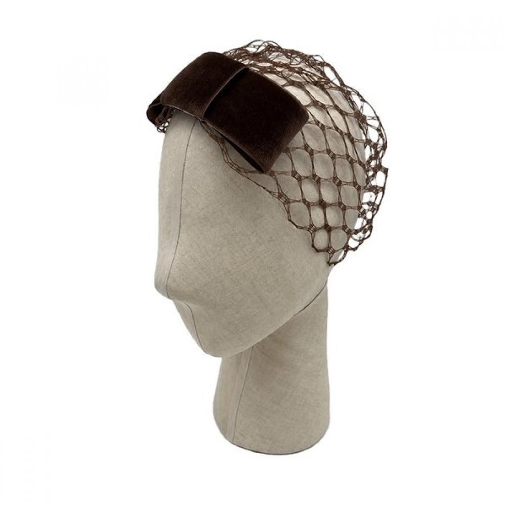 So Salt Ribbon Net Turban 135d113001