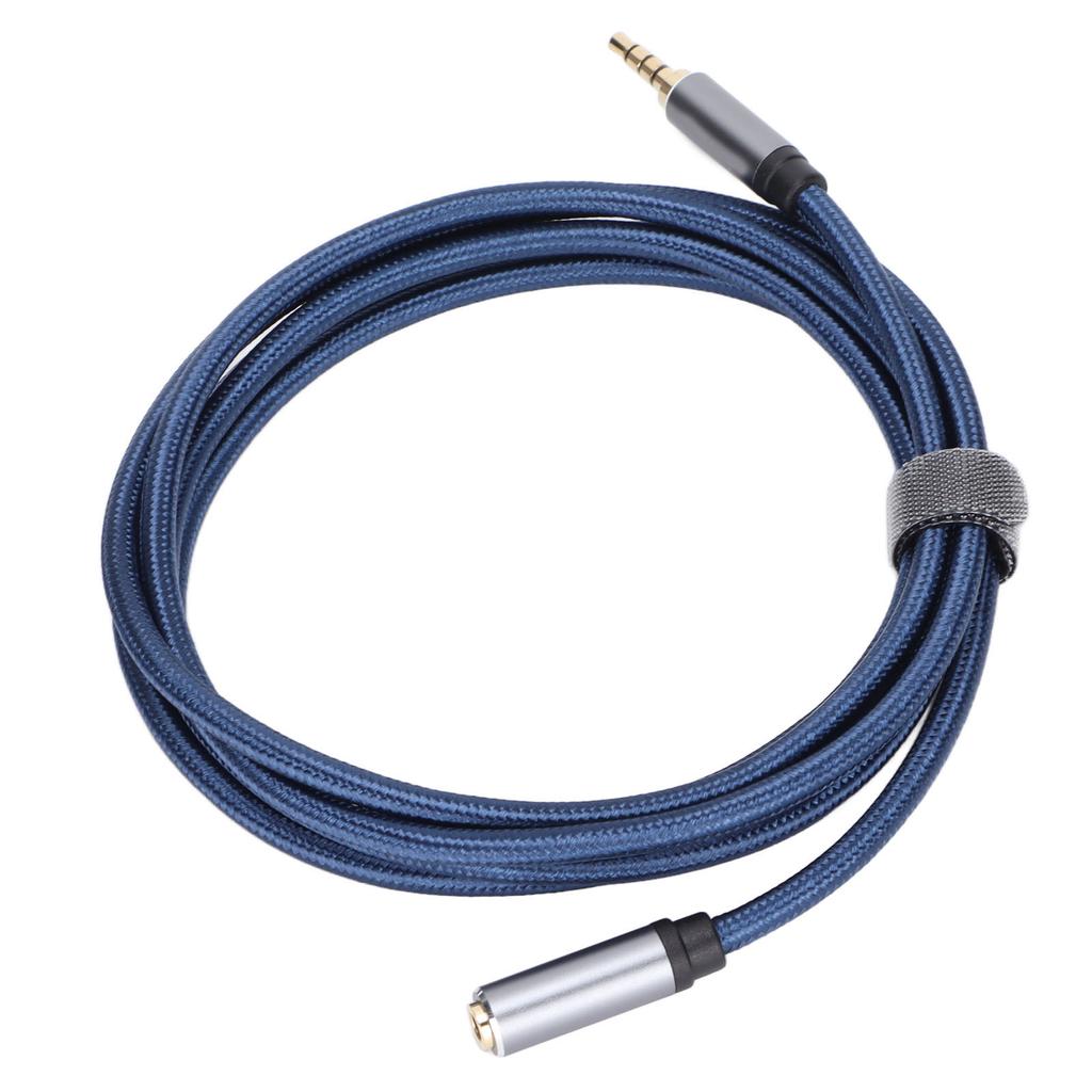 3.5mm Audio Cord Male to Female HiFi Audio Extension Cable for Phones PC Headphones 5.9ft