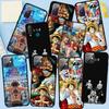 Phone Case for iPhone 17 15 16 Plus XR Redmi Note 14 12 11 13 Pro Max Huawei P30 P20 Lite Y9 OPPO A60 A40 A80 A18 A16 A54 Anime Luffy One Piece Cover