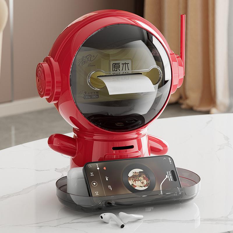 

Коробка для салфеток «Астронавт», легкая, роскошная, высокого уровня, украшение для гостиной, копилка, высококачественная подарочная коробка для салфеток, украшение