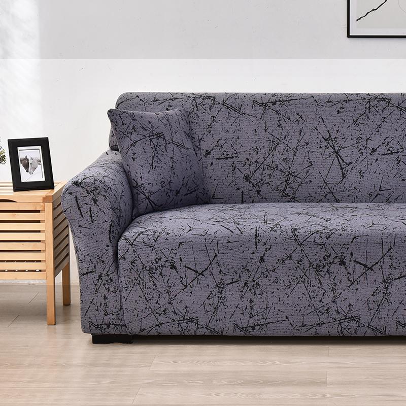 Cross Pattern Elastic Sofa Cover Stretch All-inclusive Sofa Covers for Living Room Couch Cover Loveseat Sofa Slipcovers
