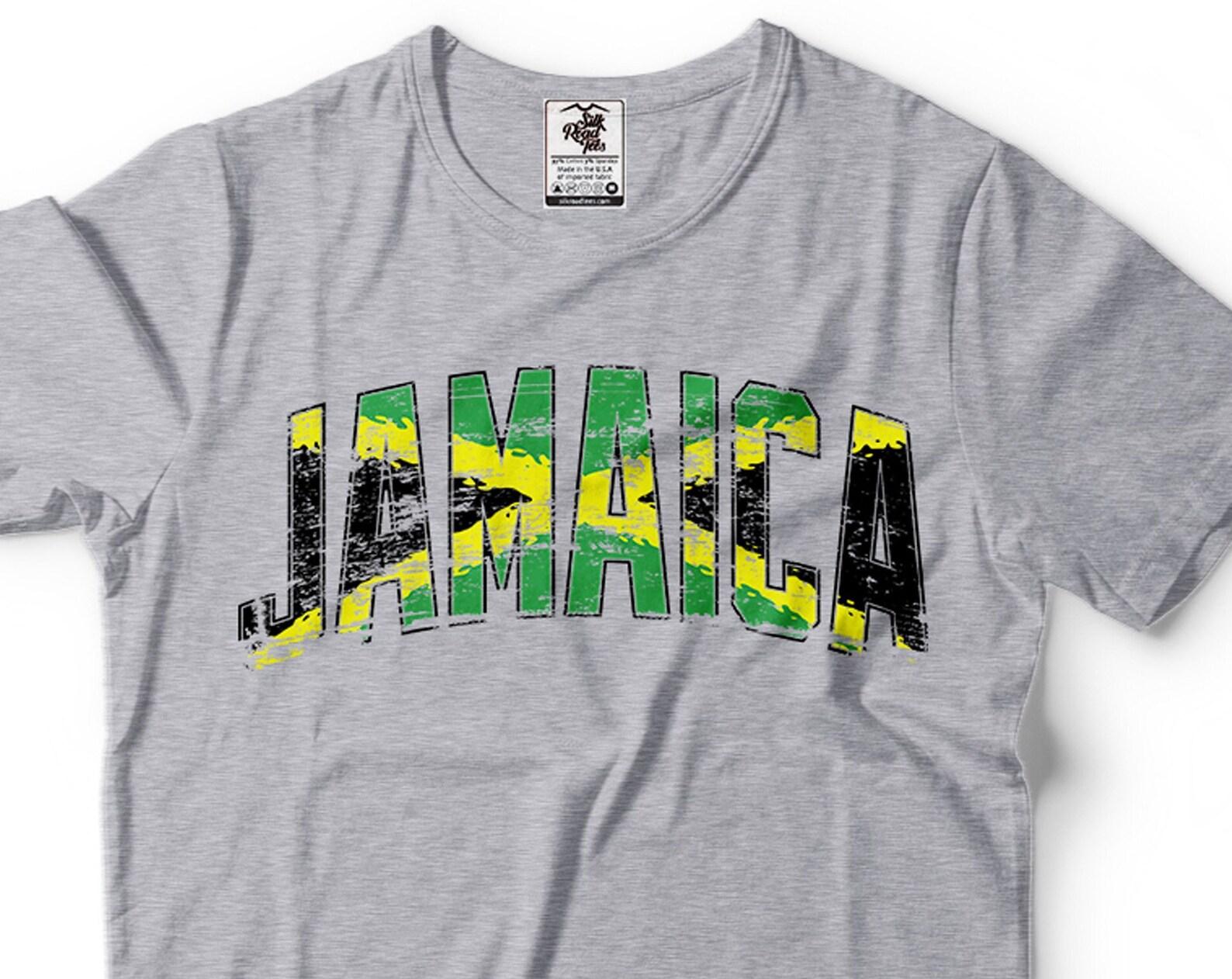 Jamaica Flag T-Shirt: Patriotic Jamaican Gift Tee L