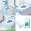 5PCS Premium Disposable Toilet Seat Covers Absorbent Cotton Layer Works On Most Toilets Great For Traveling