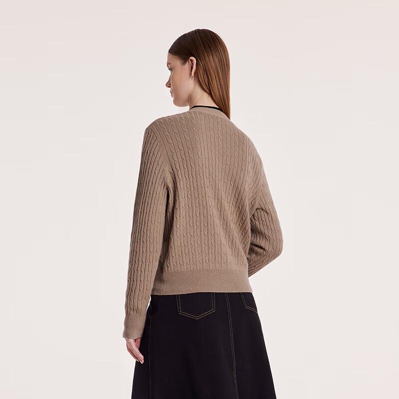 GOELIA Women's Cashmere Knit Cardigan