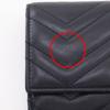 GUCCI GG Marmont Purse 443436 black Calfskin Women Used