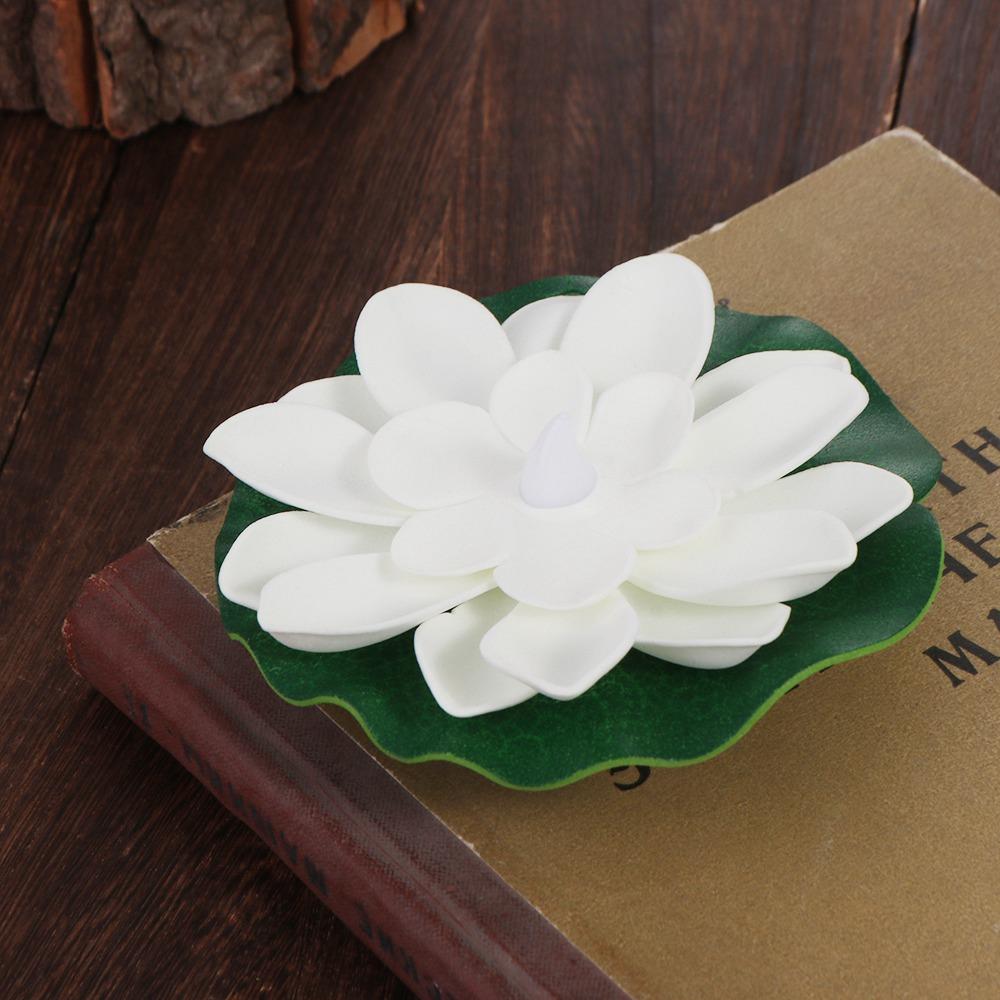 Waterproof Floating Water Lotus Lamp LED Electronic Candle Lotus Wishing Lamp Valentine's Day