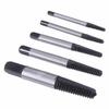Remover Screw Extractor Silver +Black With Storage Box Drill Bits Set 4mm To 18mm 5 Sizes 5pcs Broken Chrome Vanadium Steel